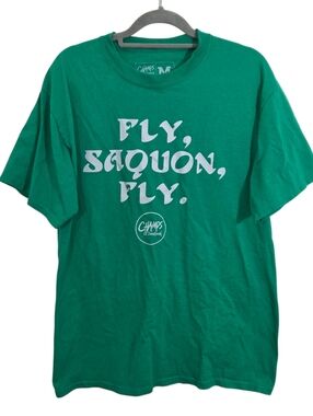 Philadelphia Eagles Fly Saquon Fly T-Shirt Champs Downtown Medium NFL Football